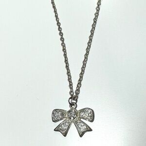 Vintage Bow Necklace
